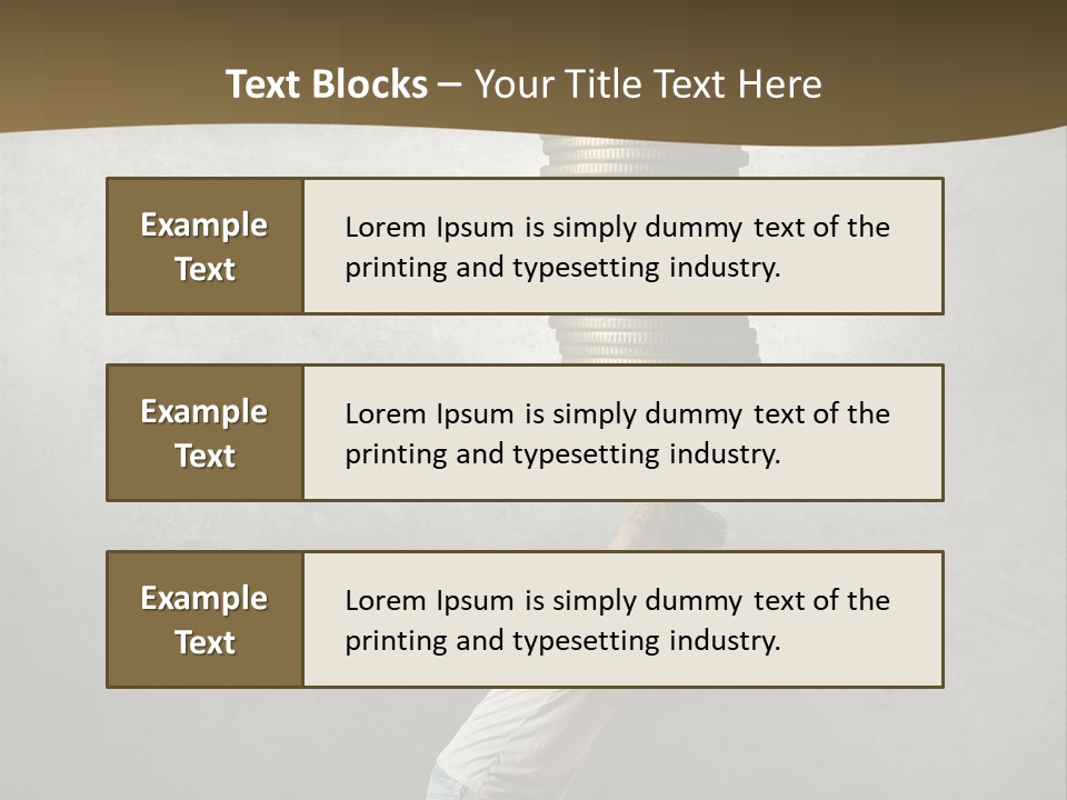 Coins Giving Invest PowerPoint Template