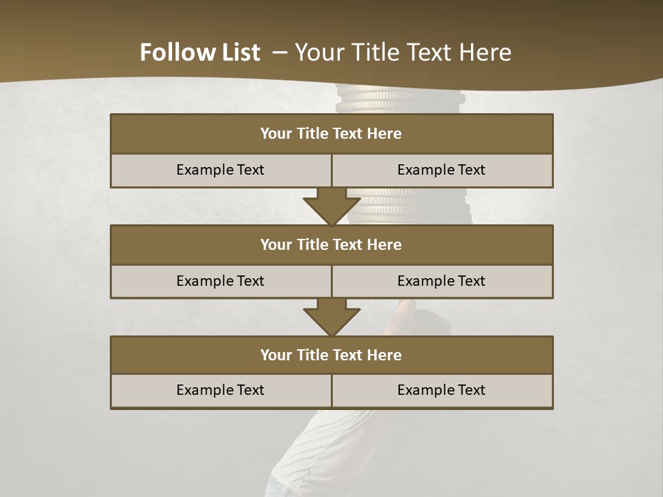 Coins Giving Invest PowerPoint Template