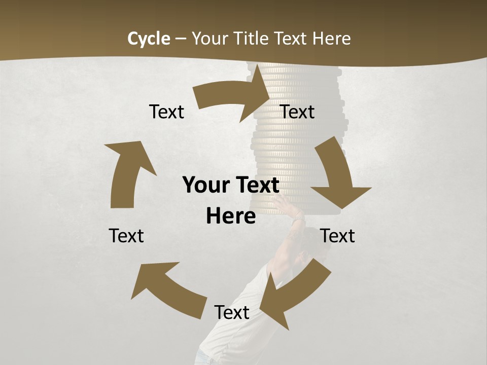 Coins Giving Invest PowerPoint Template