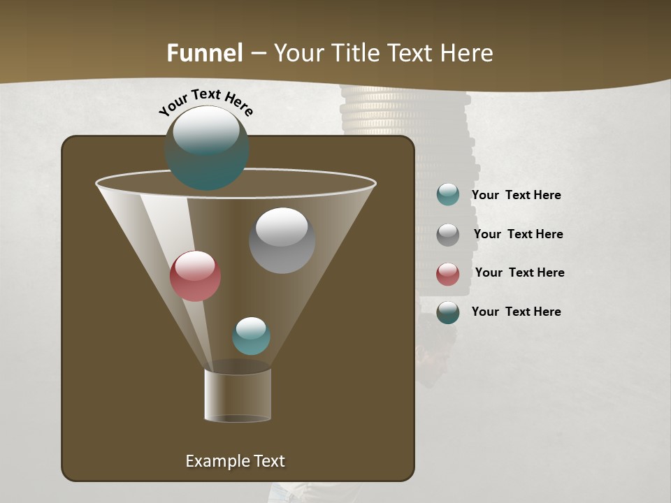 Coins Giving Invest PowerPoint Template