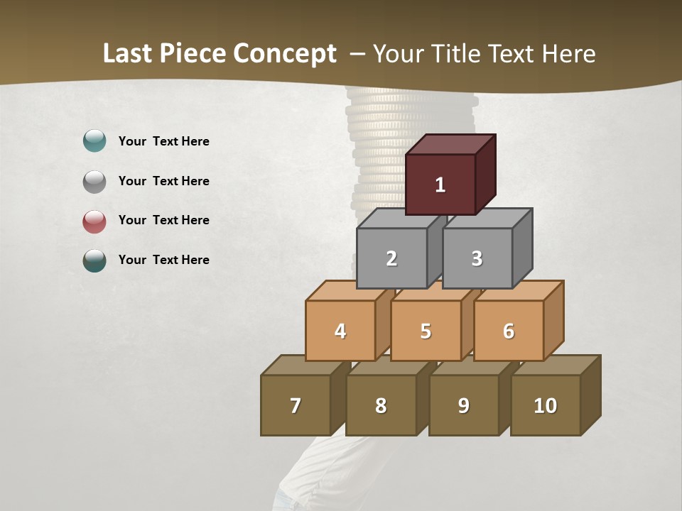 Coins Giving Invest PowerPoint Template