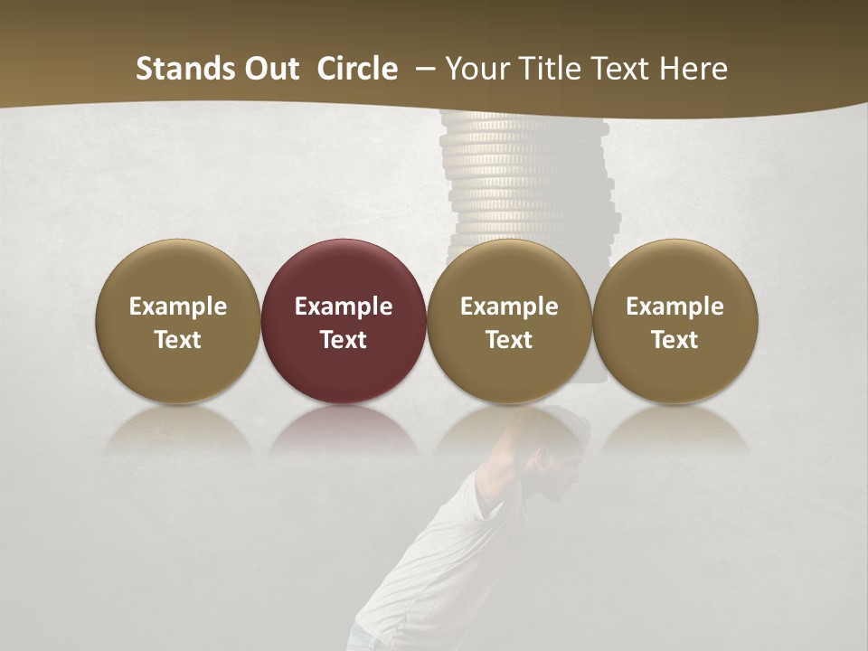 Coins Giving Invest PowerPoint Template