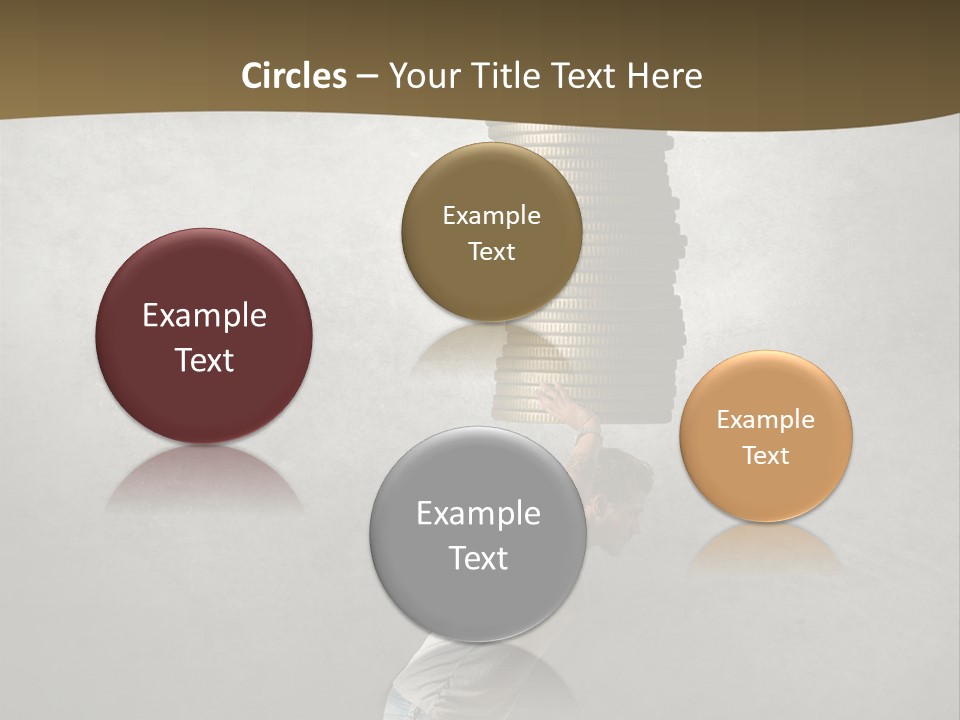 Coins Giving Invest PowerPoint Template