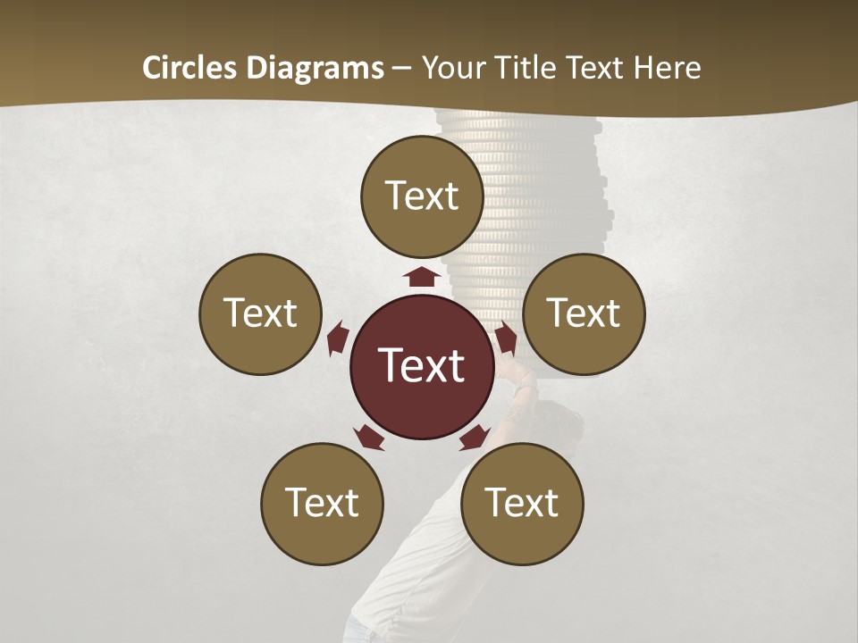 Coins Giving Invest PowerPoint Template