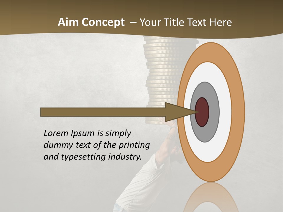 Coins Giving Invest PowerPoint Template