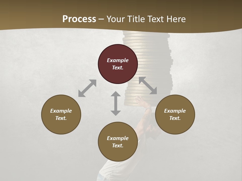 Coins Giving Invest PowerPoint Template