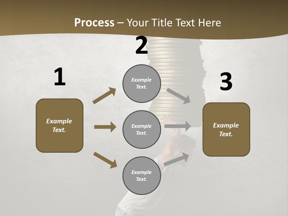 Coins Giving Invest PowerPoint Template