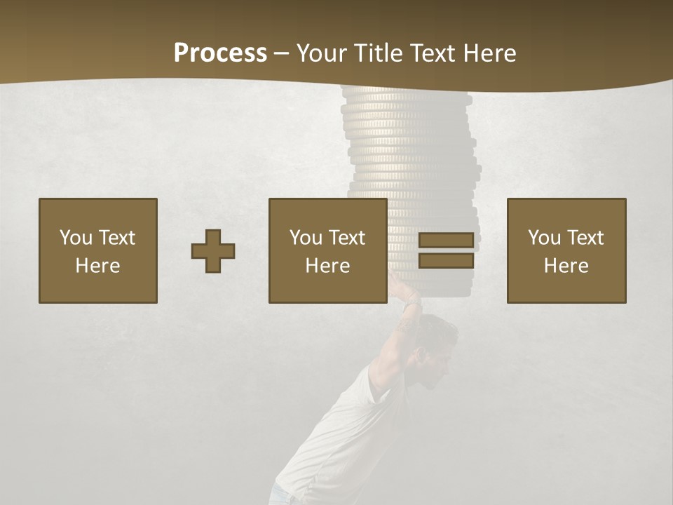 Coins Giving Invest PowerPoint Template