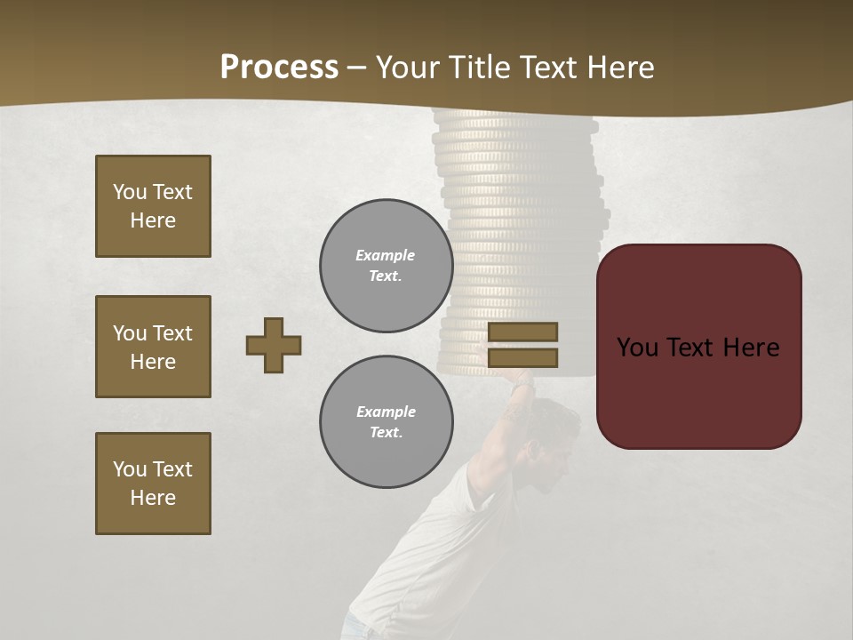 Coins Giving Invest PowerPoint Template