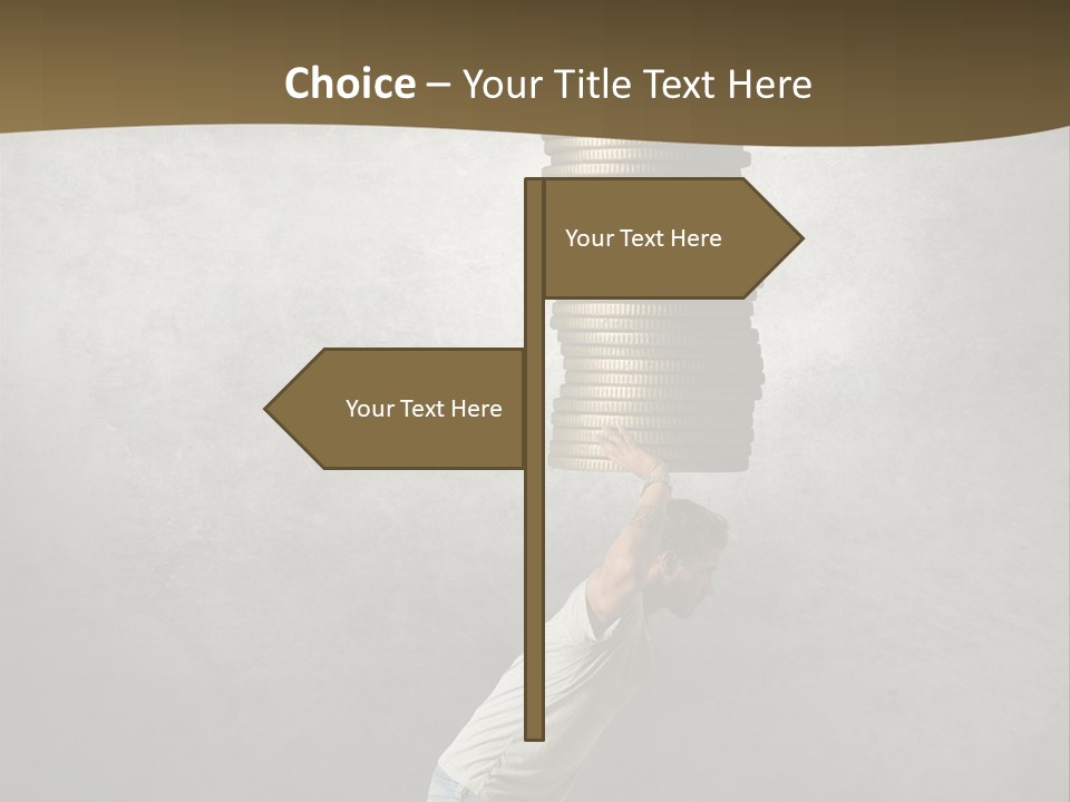 Coins Giving Invest PowerPoint Template