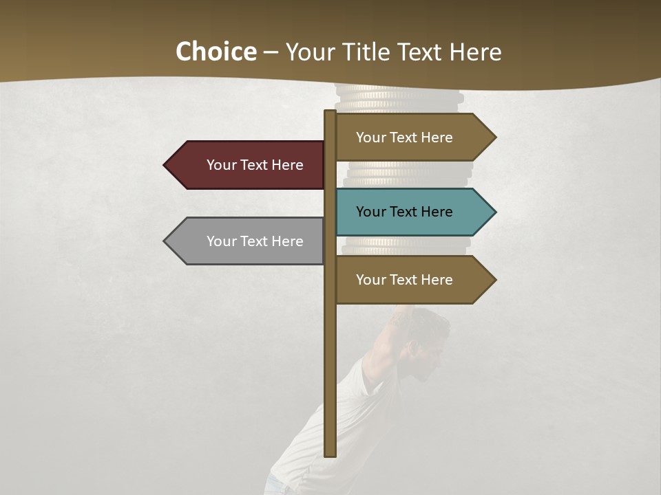 Coins Giving Invest PowerPoint Template