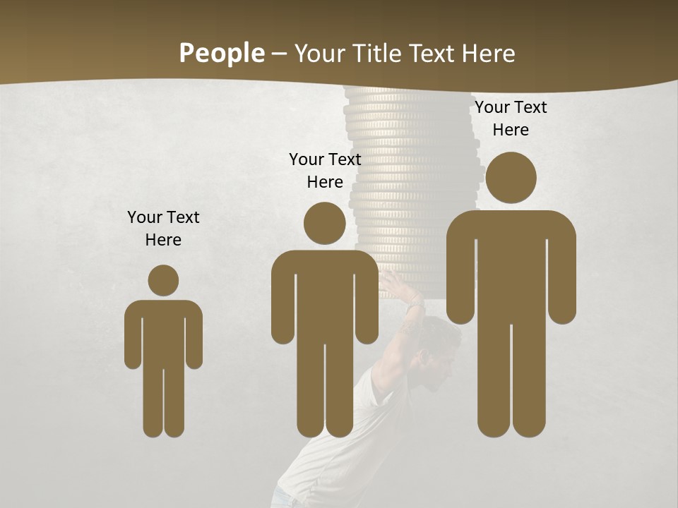 Coins Giving Invest PowerPoint Template