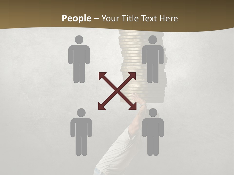 Coins Giving Invest PowerPoint Template