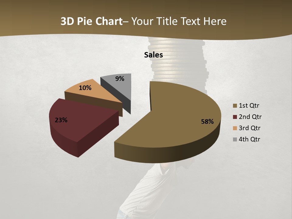 Coins Giving Invest PowerPoint Template