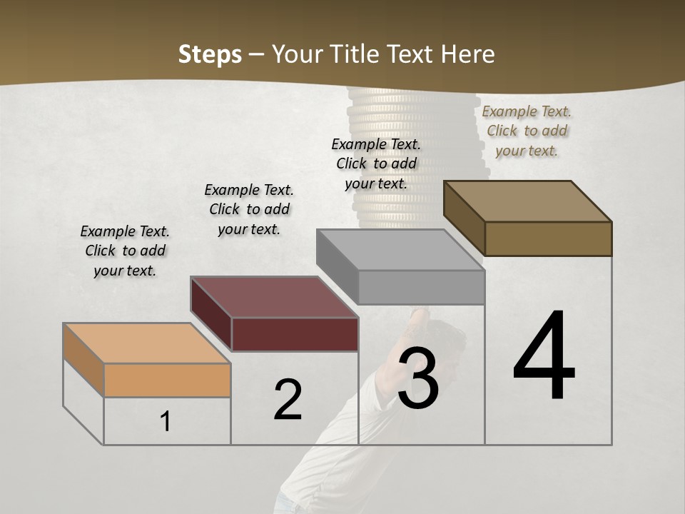 Coins Giving Invest PowerPoint Template