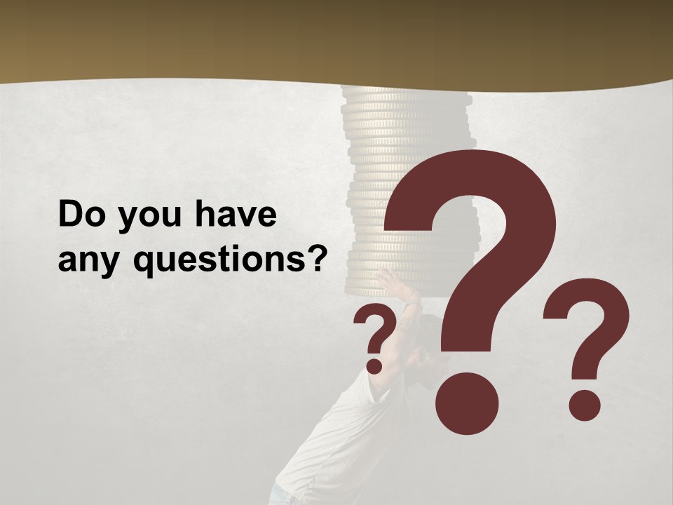 Coins Giving Invest PowerPoint Template