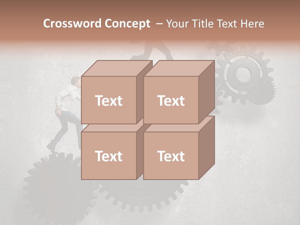 Enterprise Finance Jump PowerPoint Template