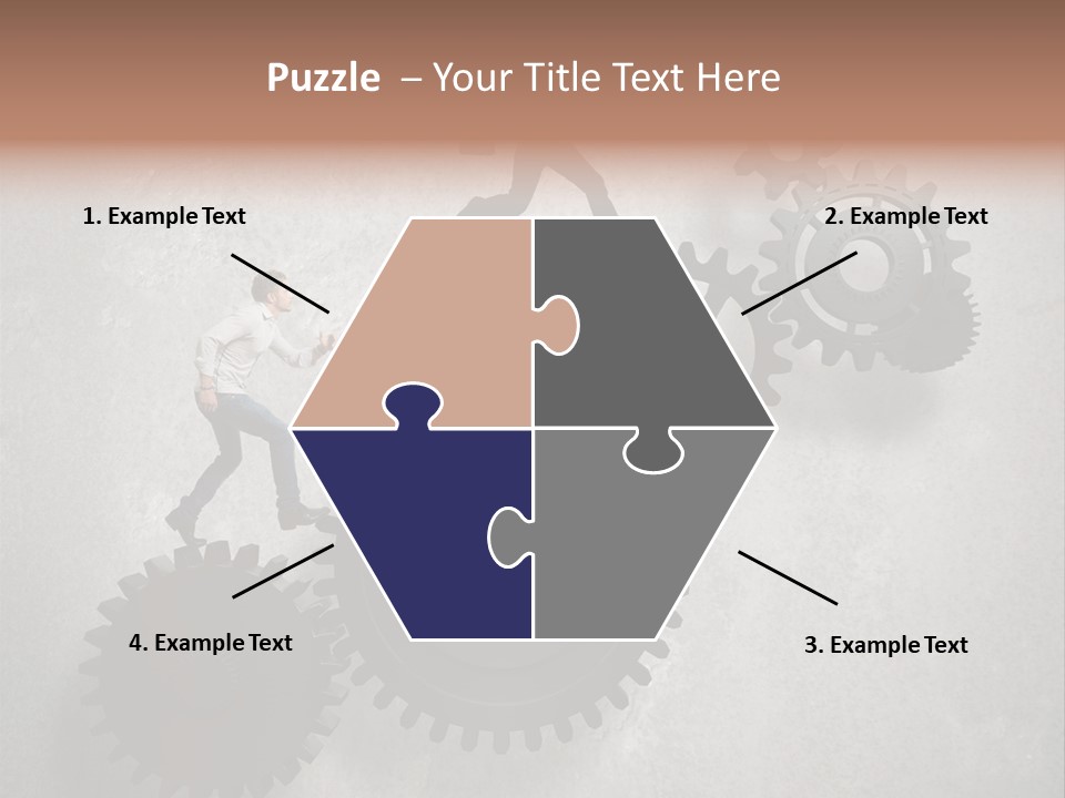 Enterprise Finance Jump PowerPoint Template
