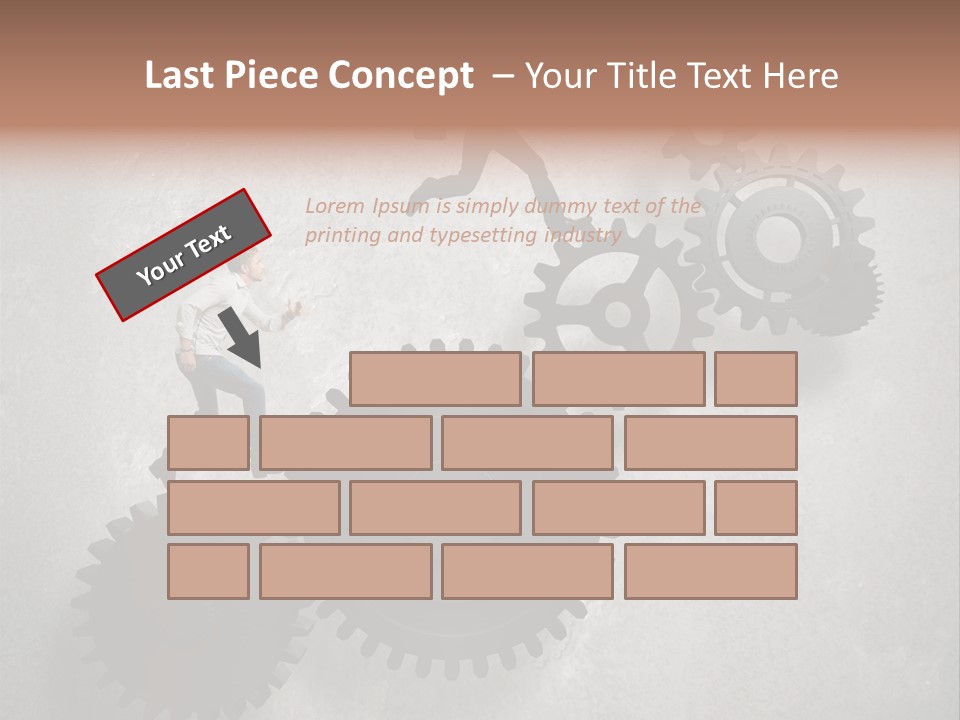 Enterprise Finance Jump PowerPoint Template
