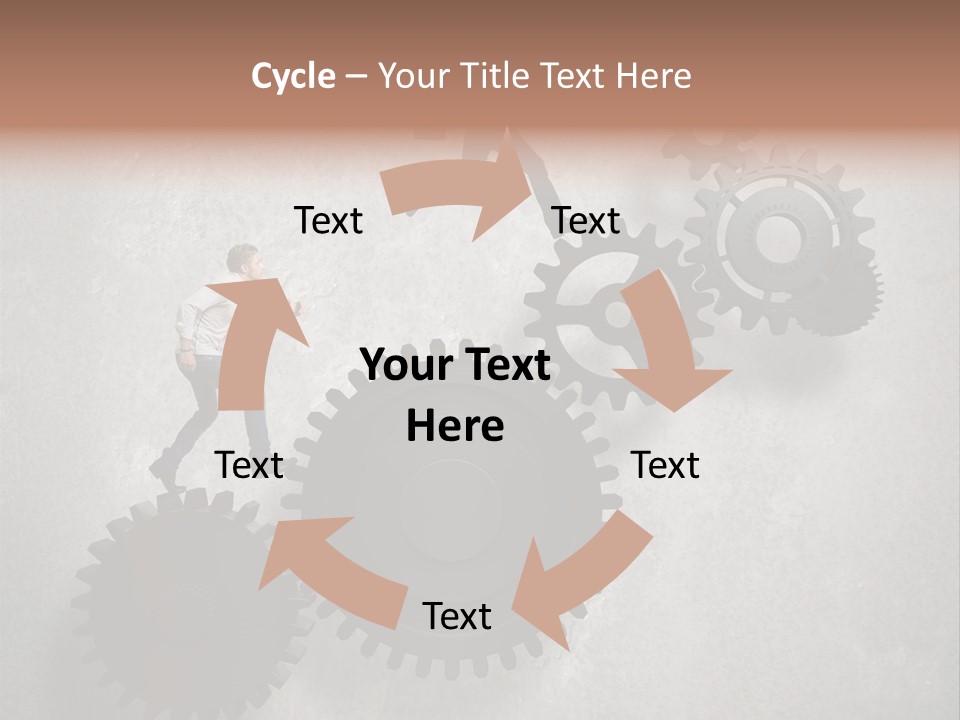 Enterprise Finance Jump PowerPoint Template