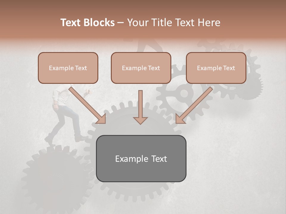 Enterprise Finance Jump PowerPoint Template