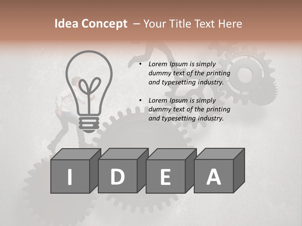 Enterprise Finance Jump PowerPoint Template