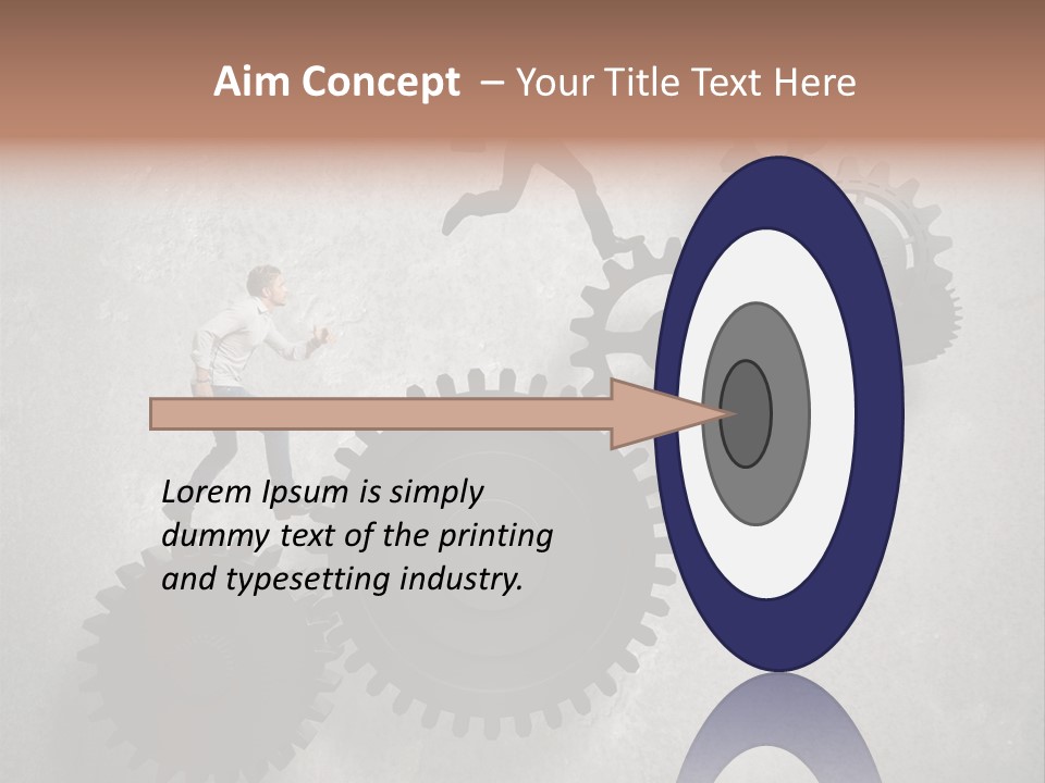 Enterprise Finance Jump PowerPoint Template