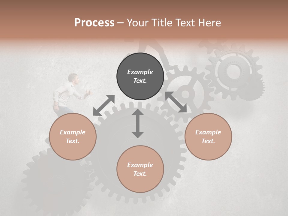 Enterprise Finance Jump PowerPoint Template