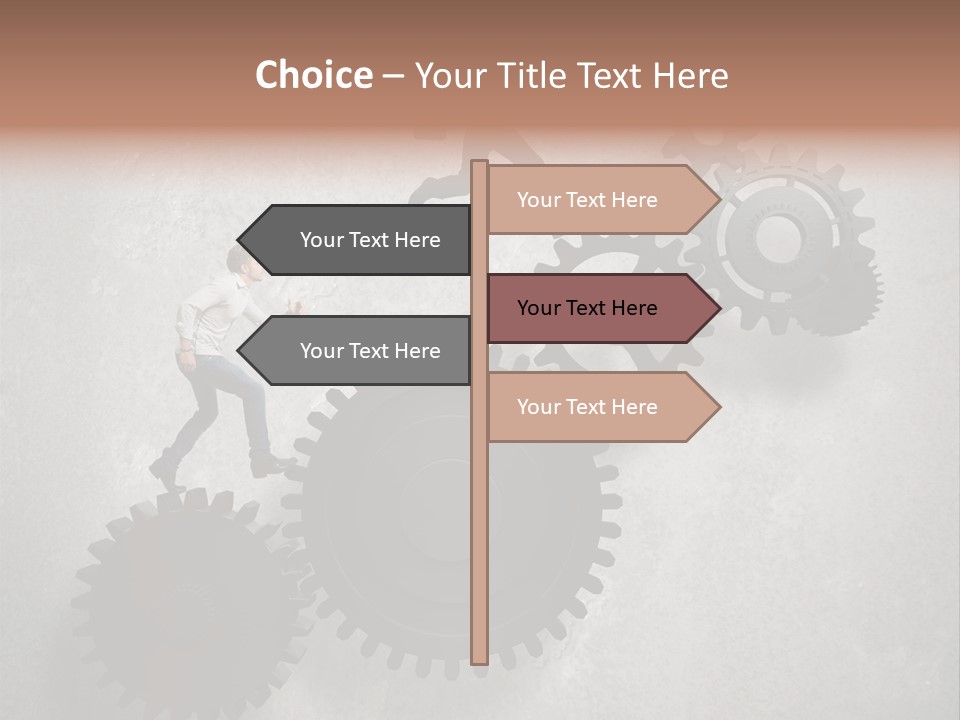Enterprise Finance Jump PowerPoint Template