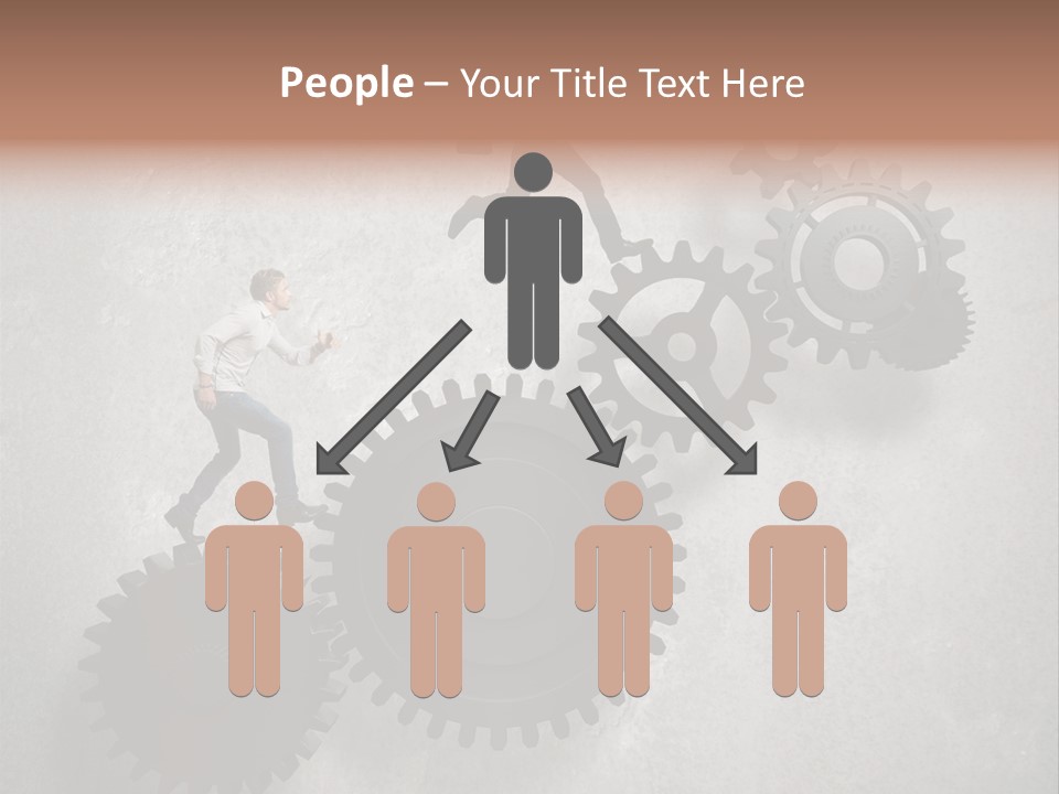 Enterprise Finance Jump PowerPoint Template