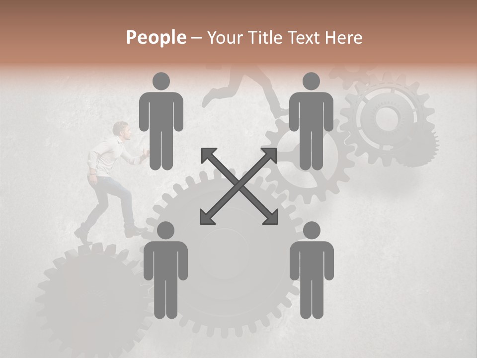 Enterprise Finance Jump PowerPoint Template