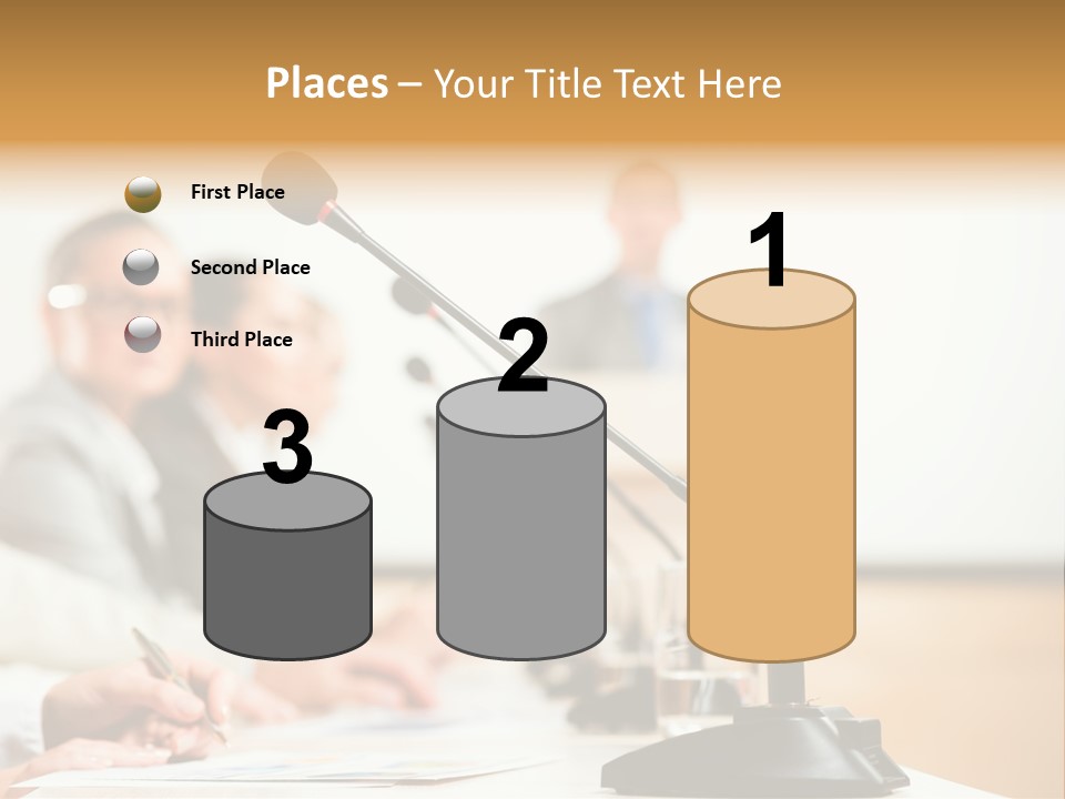 Communicate Hand Campaign PowerPoint Template