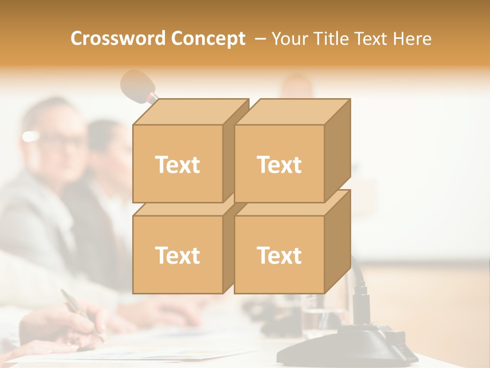 Communicate Hand Campaign PowerPoint Template