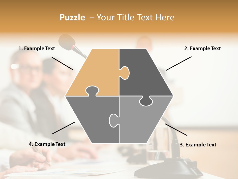 Communicate Hand Campaign PowerPoint Template