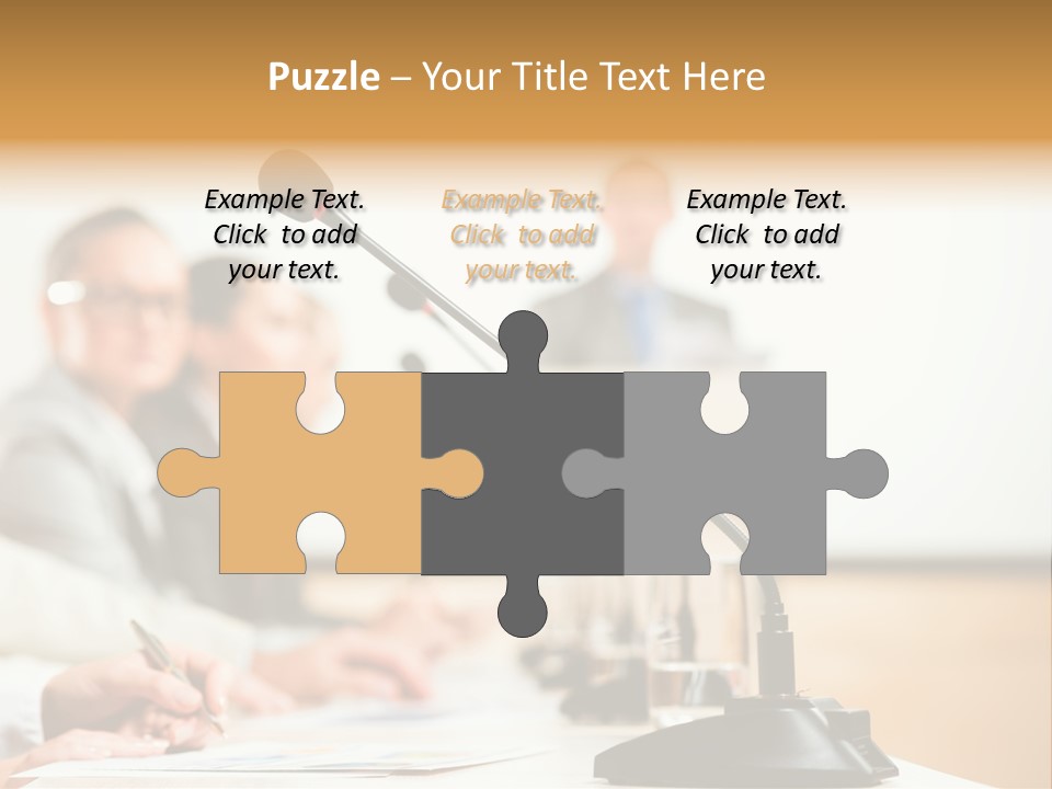 Communicate Hand Campaign PowerPoint Template