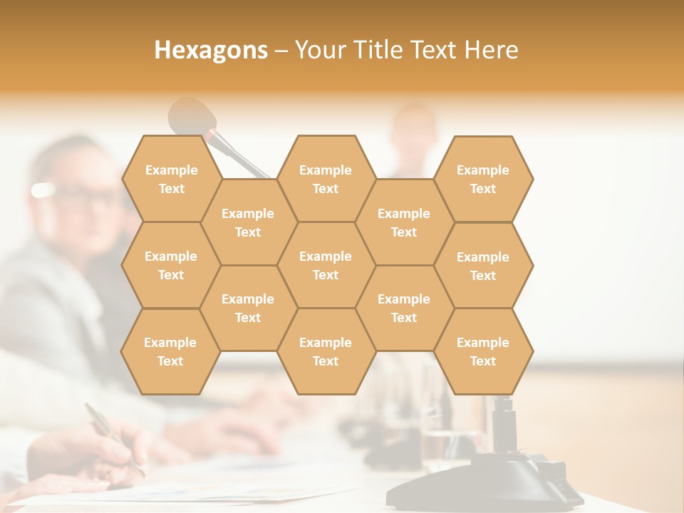 Communicate Hand Campaign PowerPoint Template