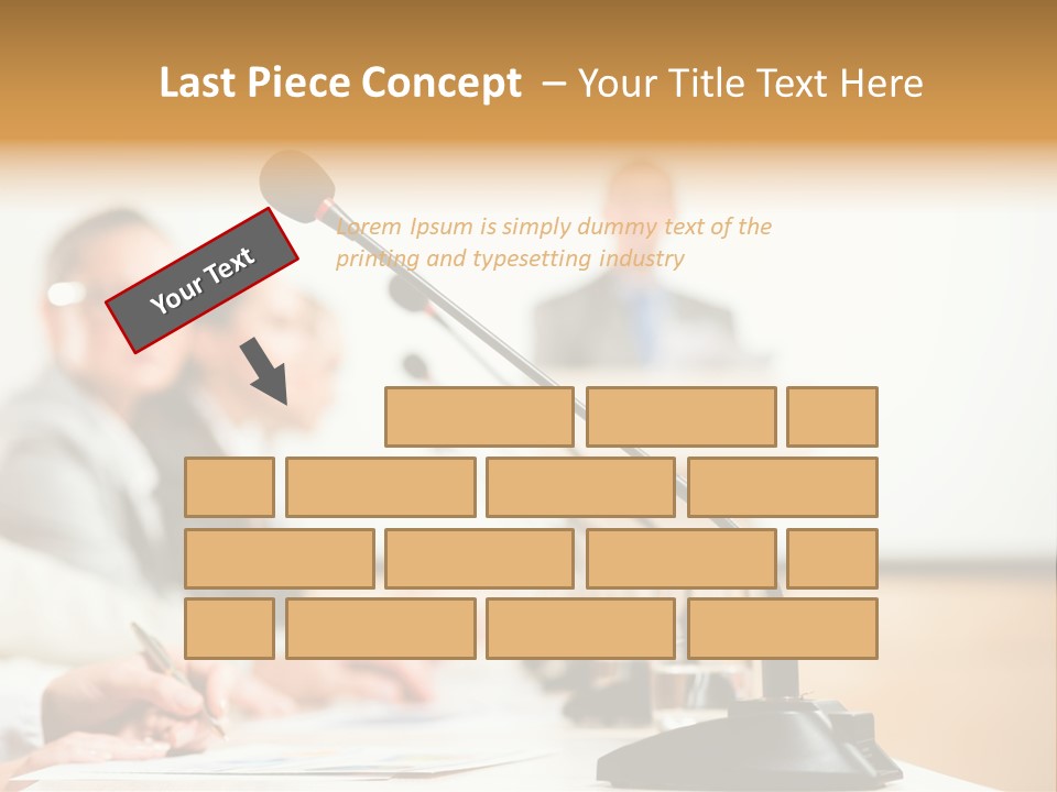 Communicate Hand Campaign PowerPoint Template