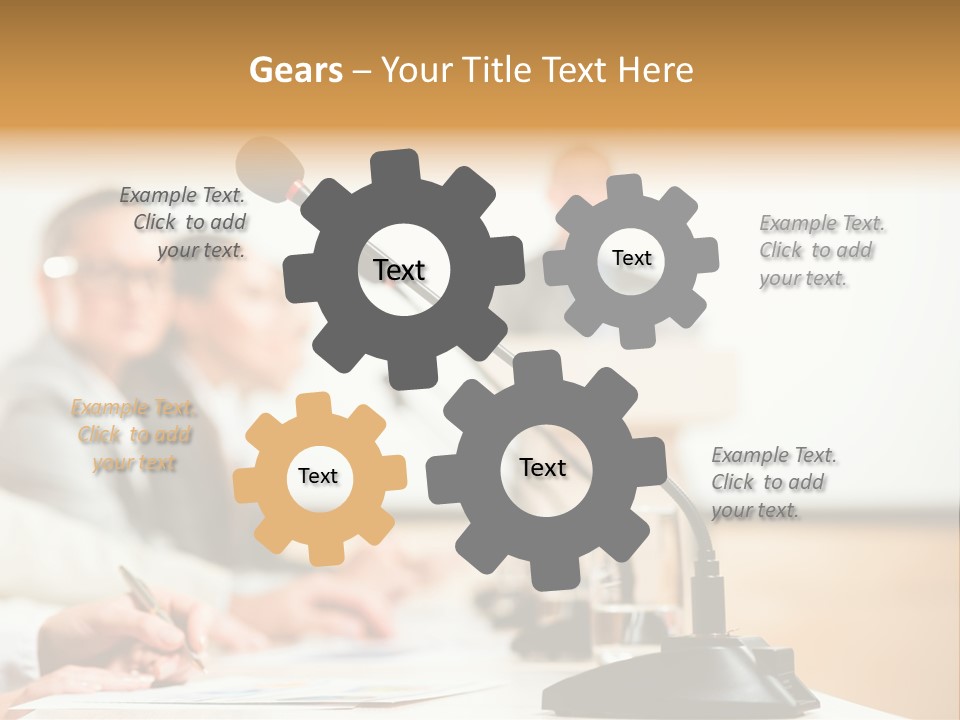 Communicate Hand Campaign PowerPoint Template