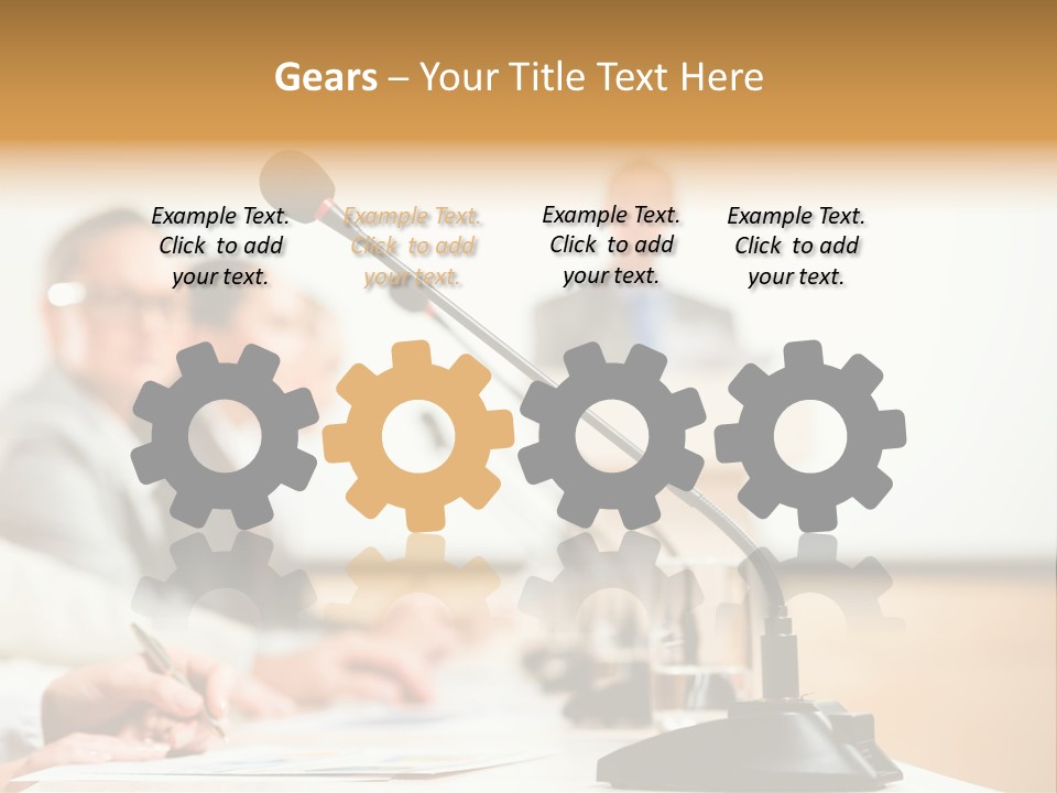 Communicate Hand Campaign PowerPoint Template