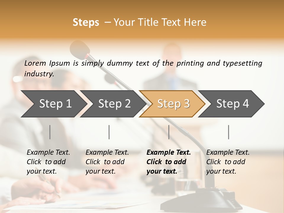 Communicate Hand Campaign PowerPoint Template