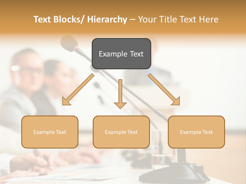 Communicate Hand Campaign PowerPoint Template