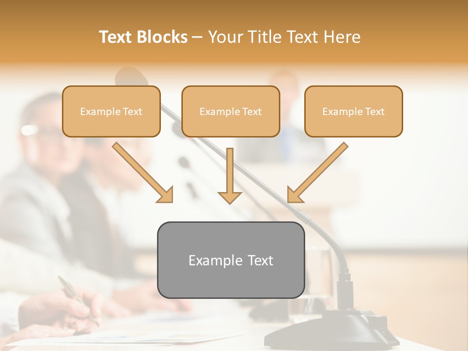 Communicate Hand Campaign PowerPoint Template