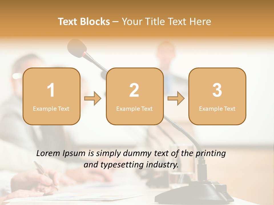 Communicate Hand Campaign PowerPoint Template