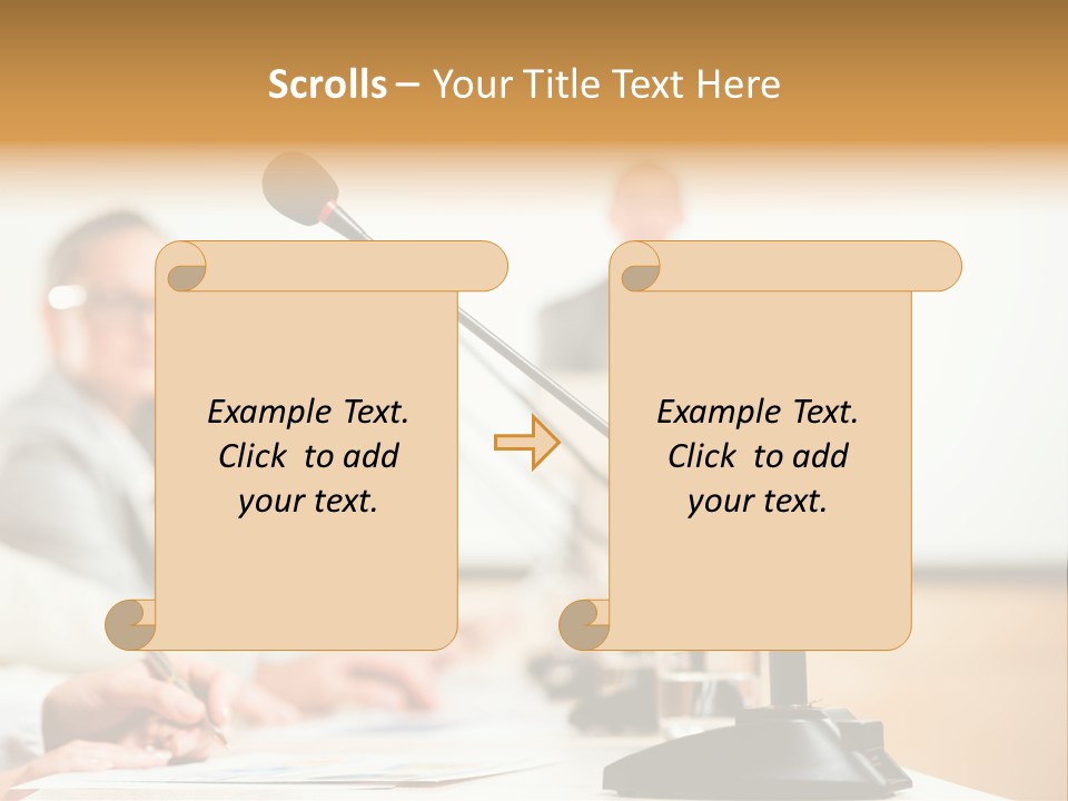 Communicate Hand Campaign PowerPoint Template