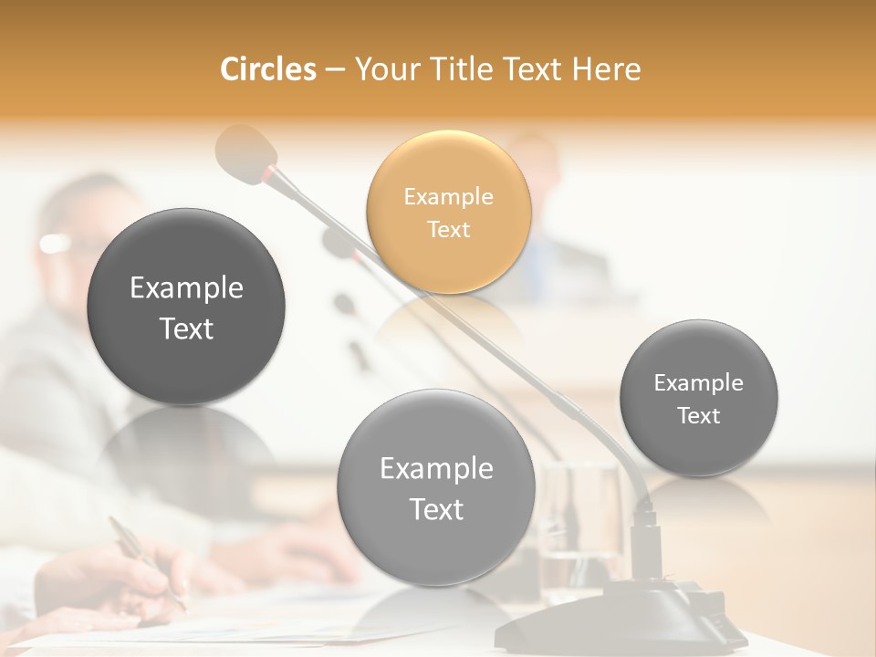 Communicate Hand Campaign PowerPoint Template