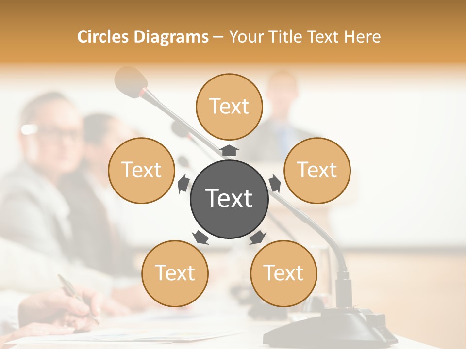 Communicate Hand Campaign PowerPoint Template