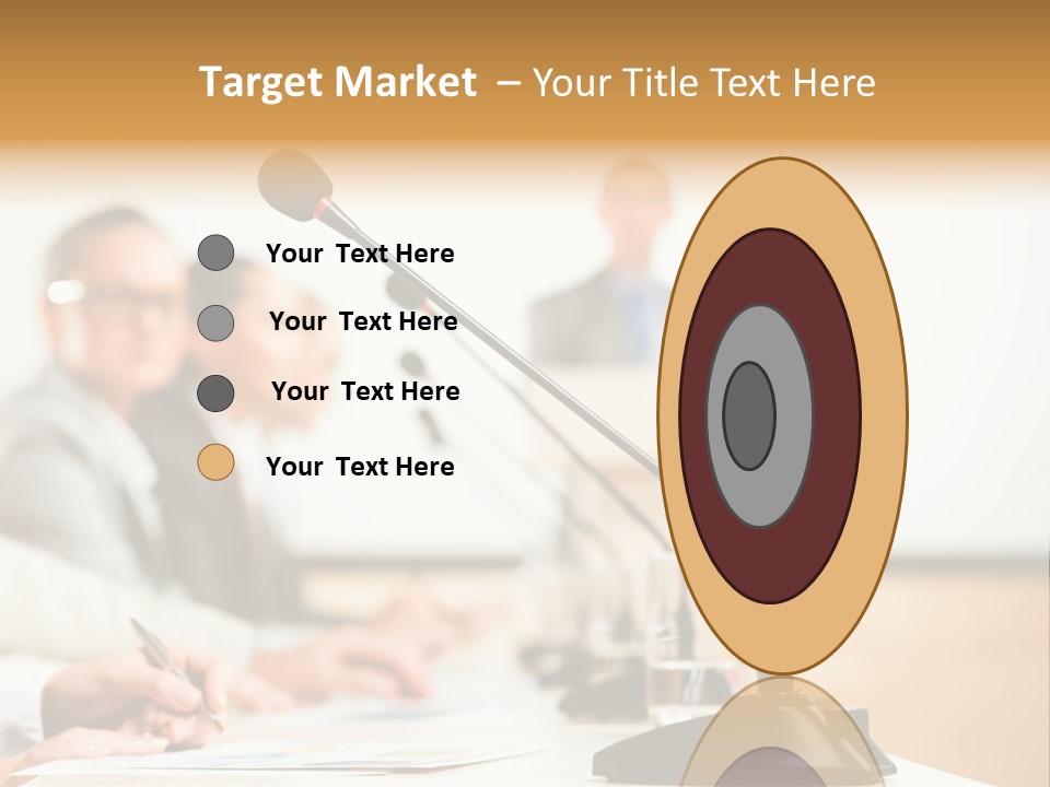 Communicate Hand Campaign PowerPoint Template