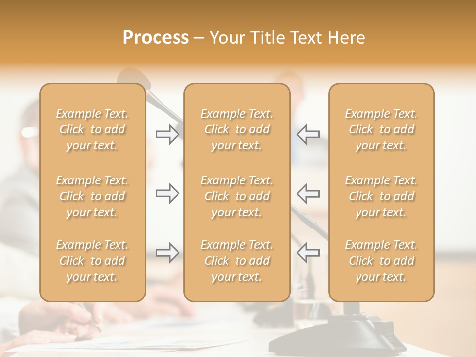 Communicate Hand Campaign PowerPoint Template
