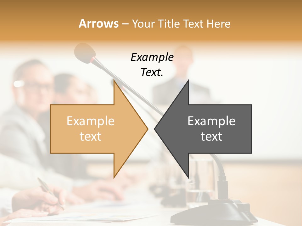 Communicate Hand Campaign PowerPoint Template