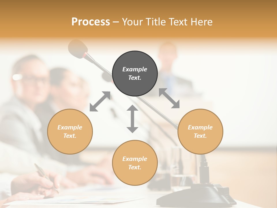 Communicate Hand Campaign PowerPoint Template